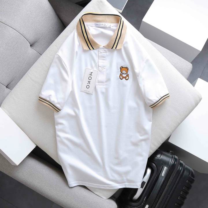 Áo Polo Nam thêu gấu PL01 chất liệt cotton lạnh thấm hút mồ hôi – No Brand ,SKU : 1635778166_VNAMZ-7156411360 >>>🇻🇳 Top1Vietnam 🛒>>> lazada.vn 🇻🇳🇻🇳🇻🇳🛒🛍🛒