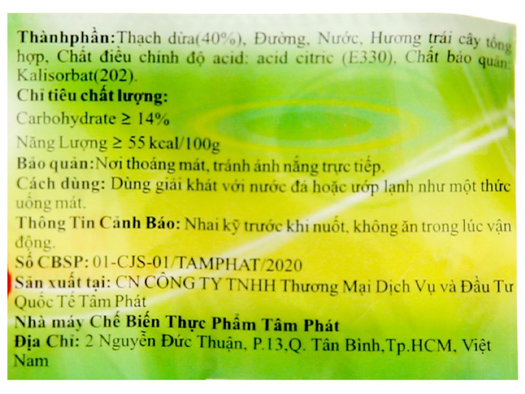 Thạch dừa Titsi 400g /1kg- 40103