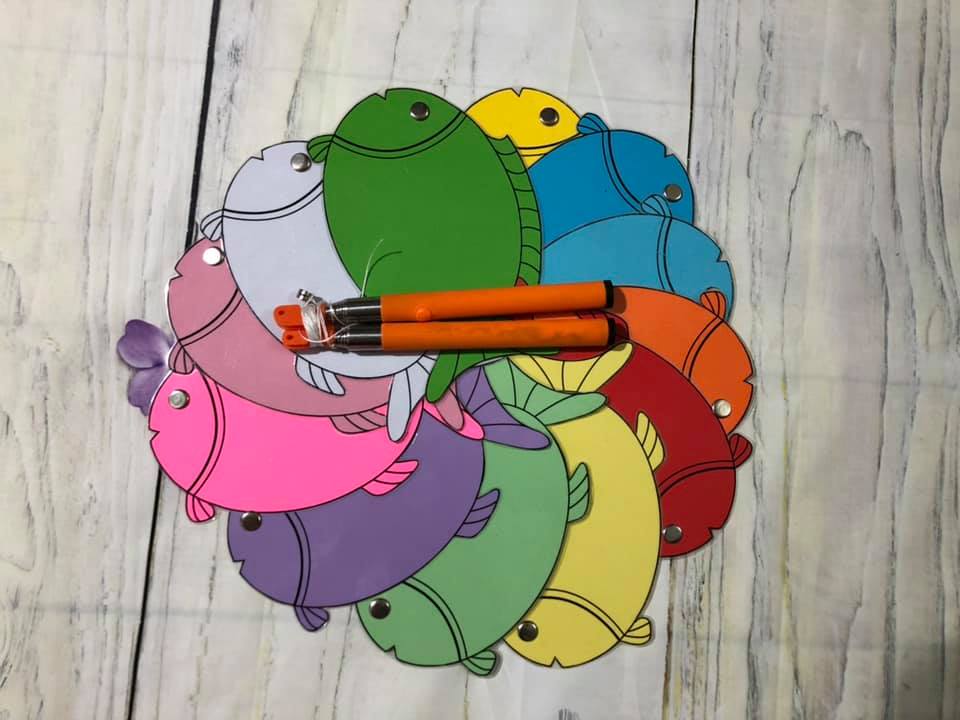 Bộ câu cá 2 cần 12 con