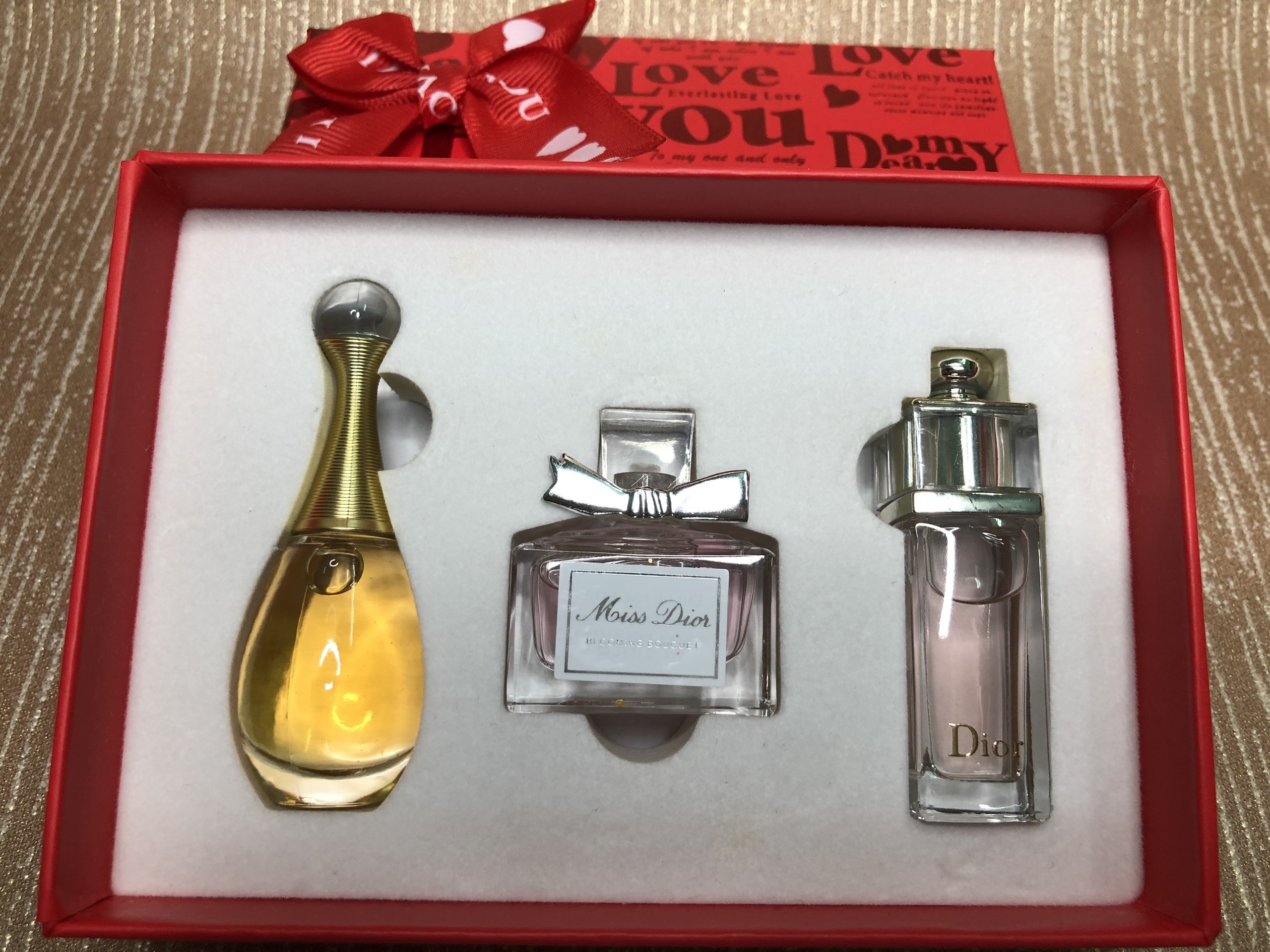 SET 3 CHAI NƯỚC HOA DIOR - Mini Giftset