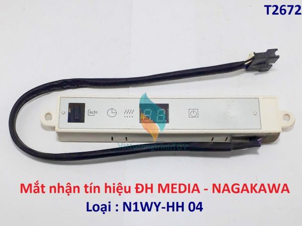 Mắt nhận  tín hiệu điều hòa MEDIA - NAGAKAWA loại N1WY-HH 04 (tháo máy)