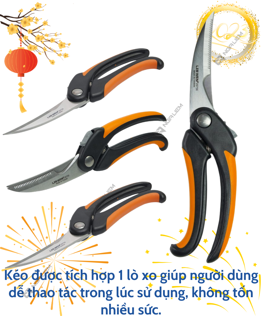 Kéo Cắt Gà 29756 LIBWIN