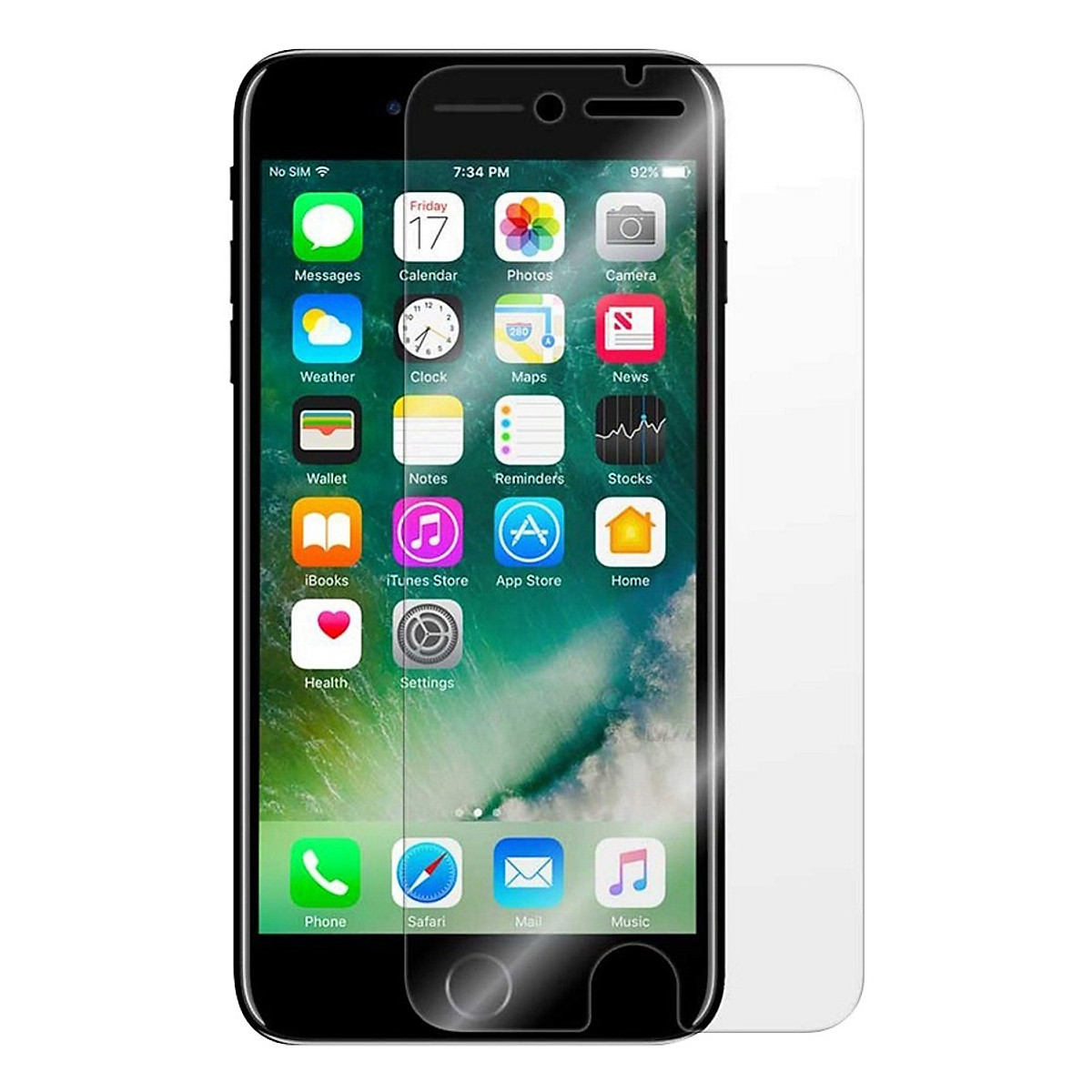 Kính Cường Lực Dẻo Nano Cho iPhone 7/8 (Trong Suốt)