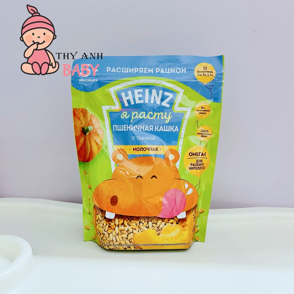 Bột Ăn Dặm Heinz Nga Cho Bé 4/6m+ (Túi Zip 200gr)
