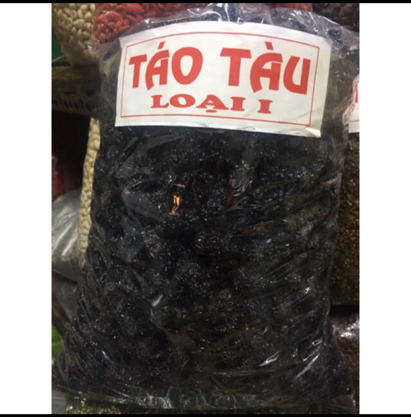 Táo đen khô size vừa ( có hạt)1kg