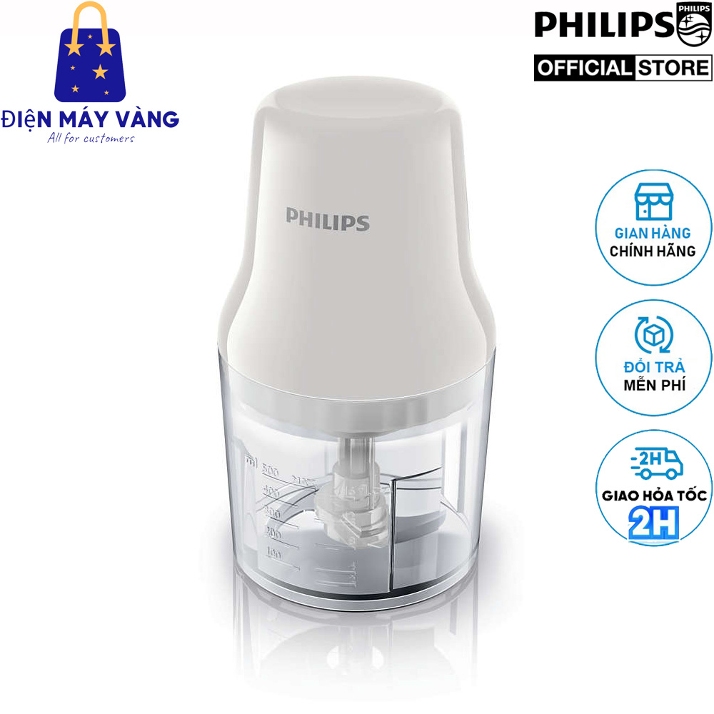Máy xay thịt Philips HR1393 (0.7 lit) - Hàng chính hãng