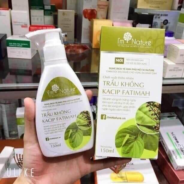 Dung dịch vệ sinh phụ nữ trầu không 150ml