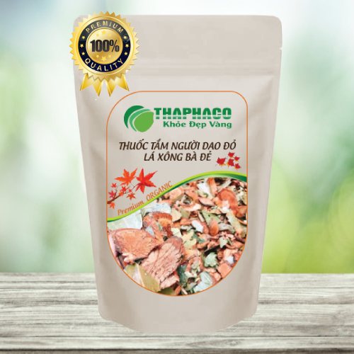 La Xông Bà Đẻ Sấy Khô [Túi Lớn Loại 1kg] Hàng Công Ty Thaphaco [{ Thuốc Tắm Người Dao Đỏ }]