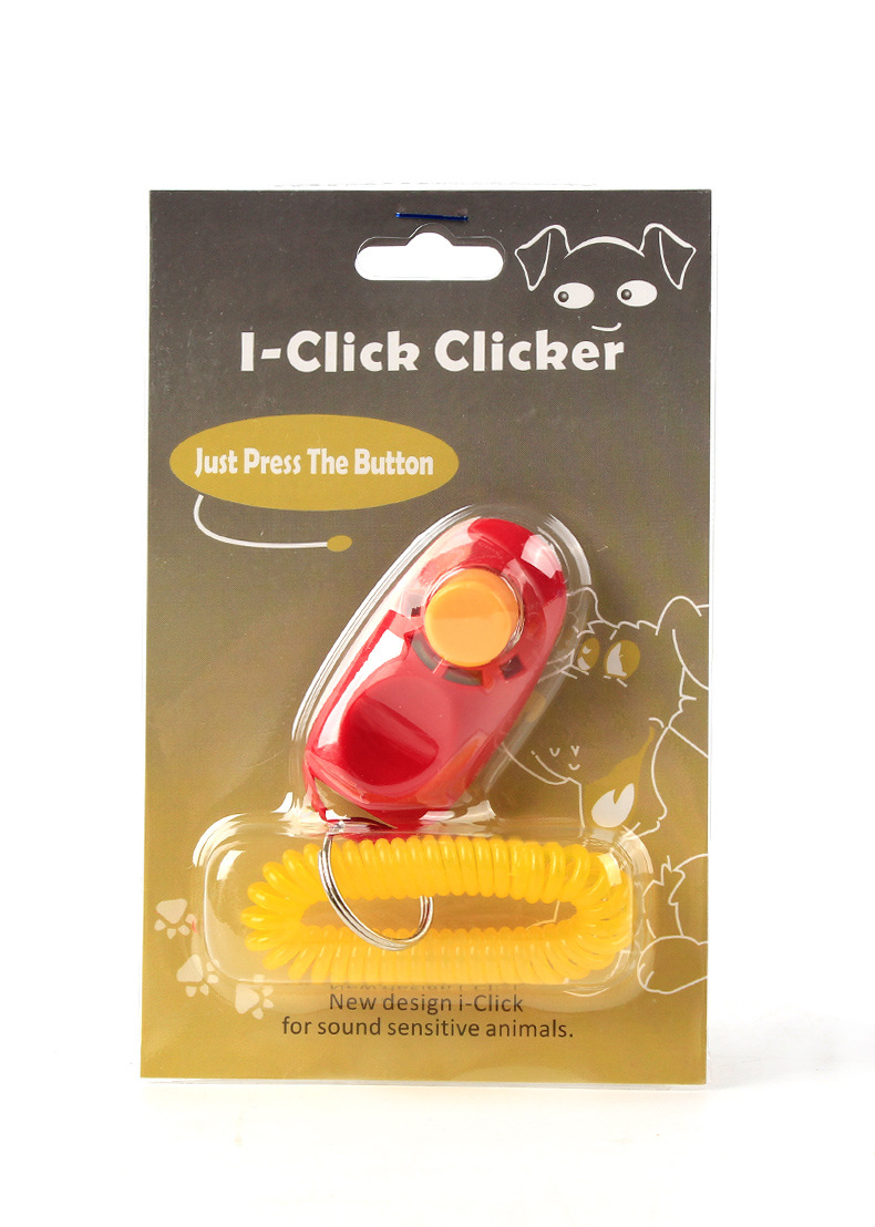Clicker huấn luyện chó mèo - dụng cụ dạy chó mèo