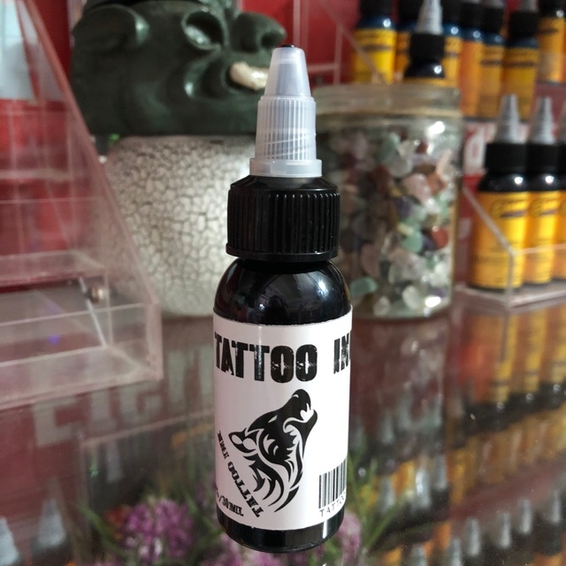 Mực tập xăm Black Tattoo Ink 30ml