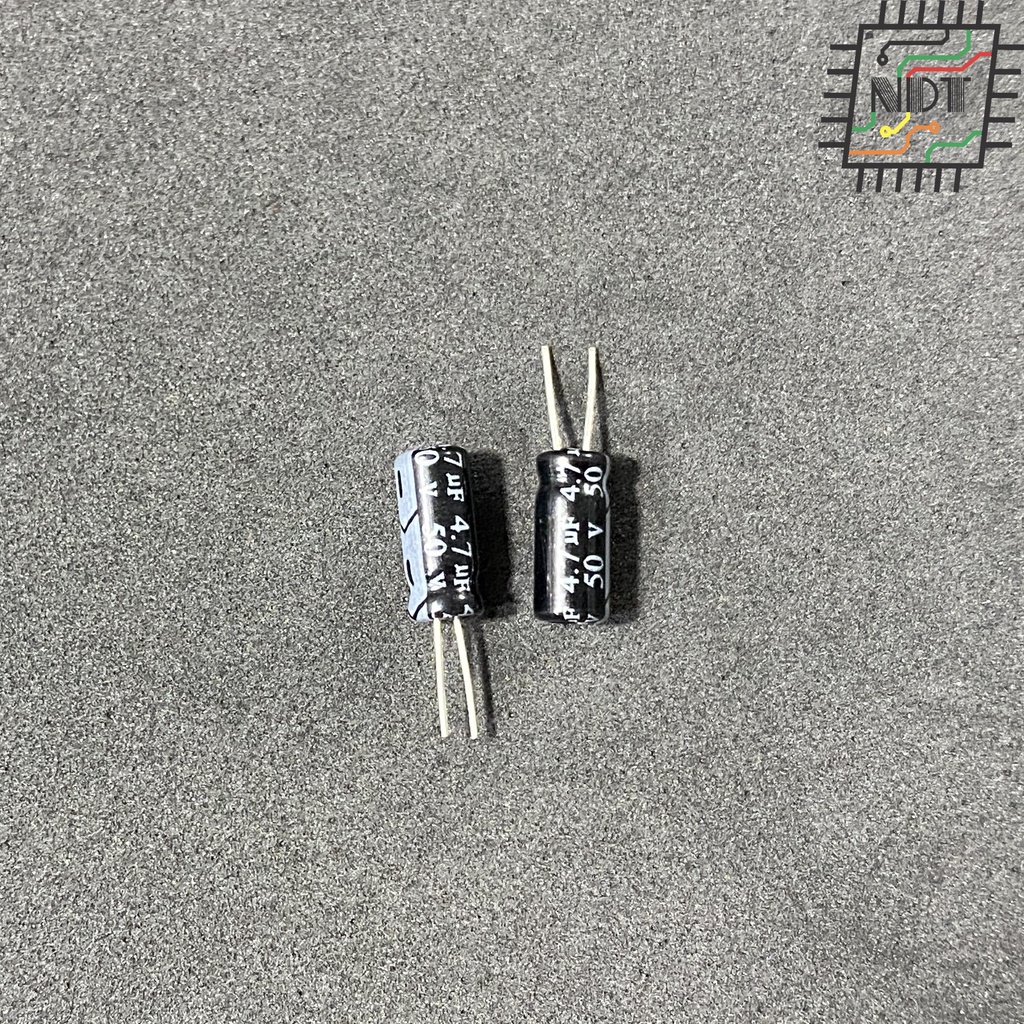 Combo 10 Chiếc Tụ Hóa 4.7uF 50V