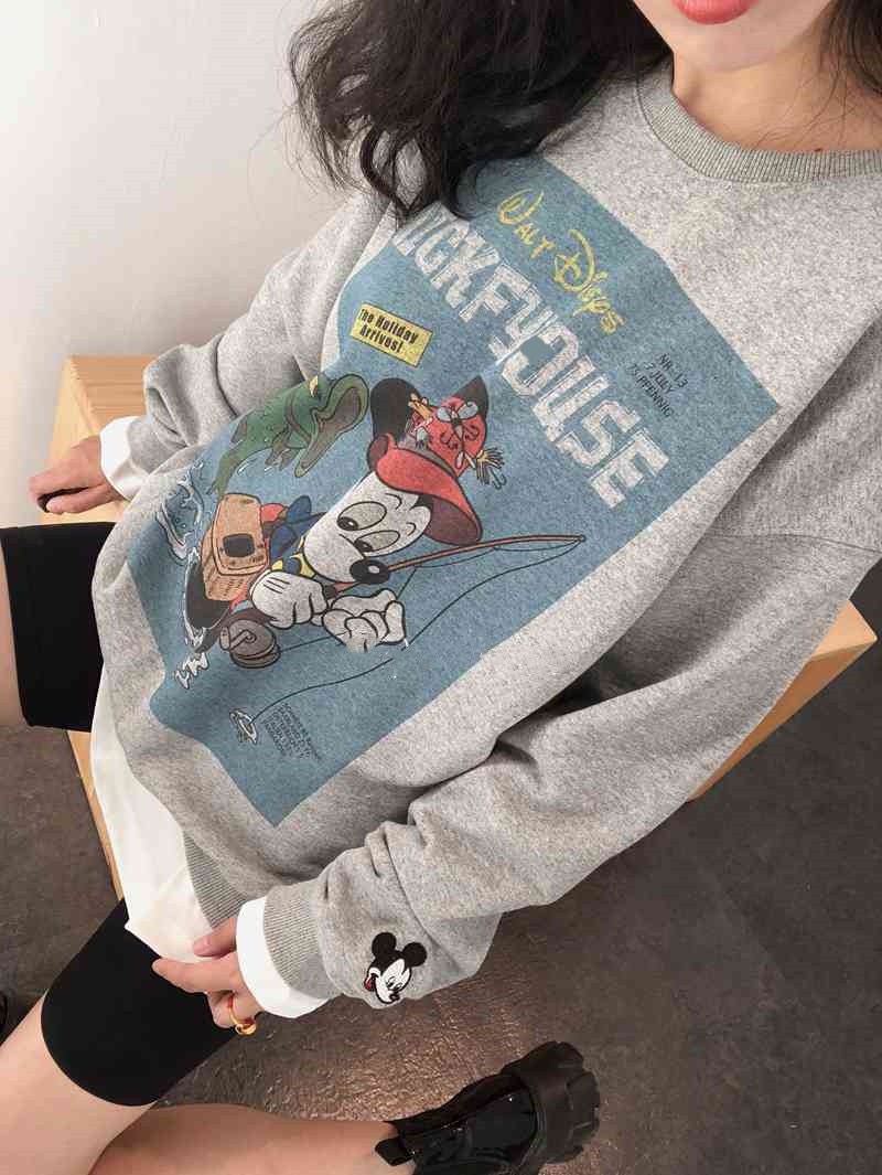 Áo nỉ Mickey