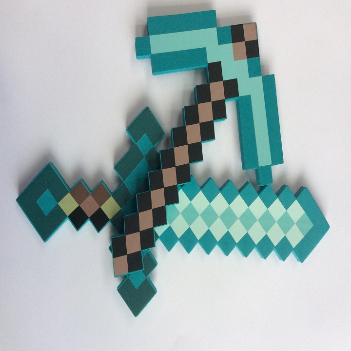 Combo Kiếm Cúp Minecraft