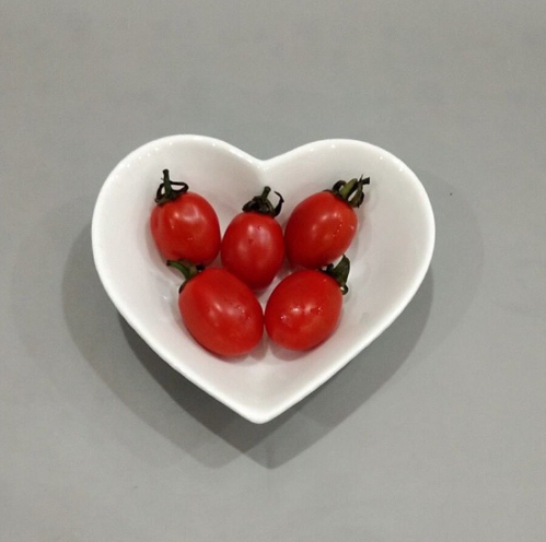 Chén Hình Trái Tim Melamine Cao Cấp