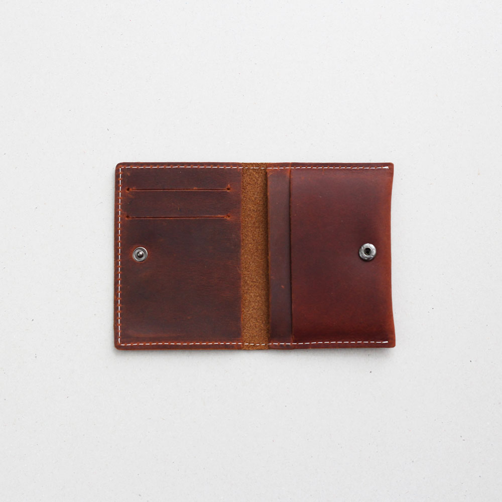 Ví card da bò Handmade AT Leather - MSC-02