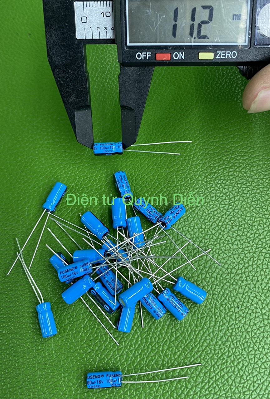 Combo 100 Con Tụ 100uF 16V - FU SENG