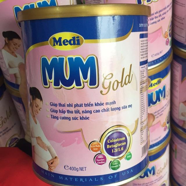 Sữa Medi Mum Gold Dành Cho Mẹ Bầu