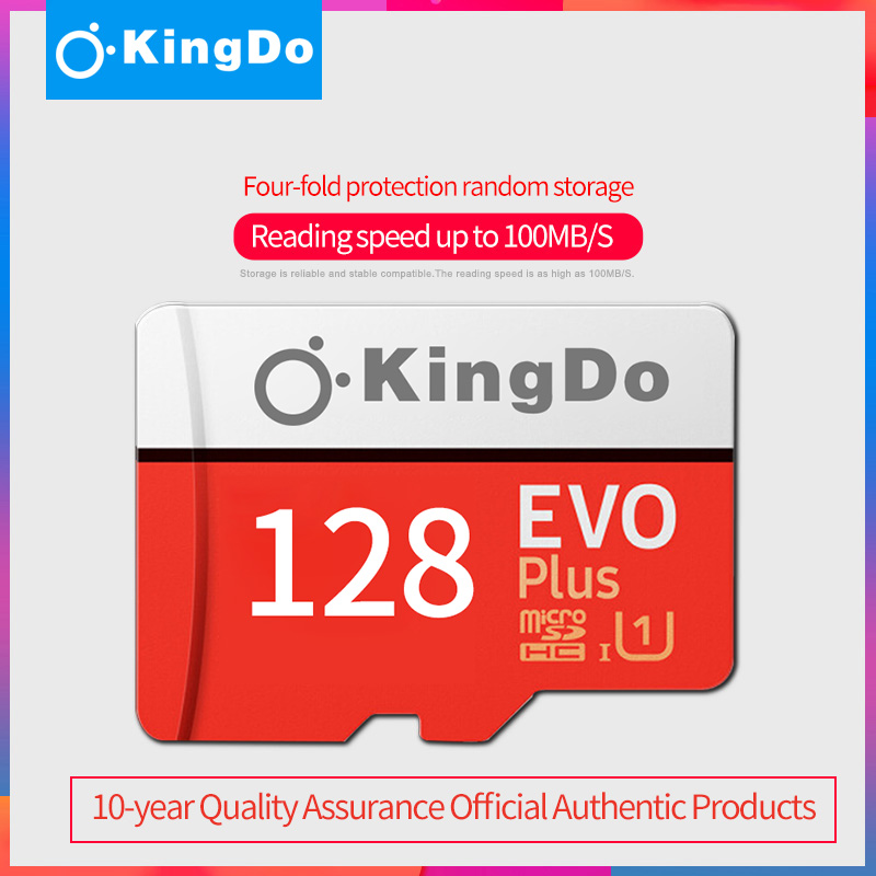Thẻ Nhớ MicroSDXC Kingdo Ultra 128GB Class 10 100MB/s