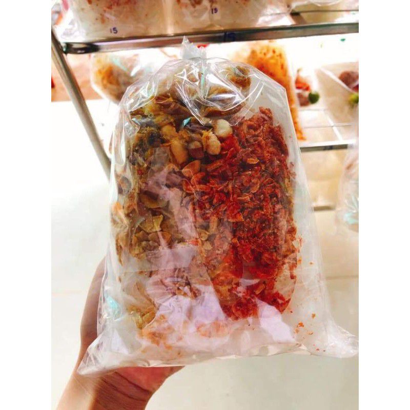 1 bịch bánh tráng trộn khô gà