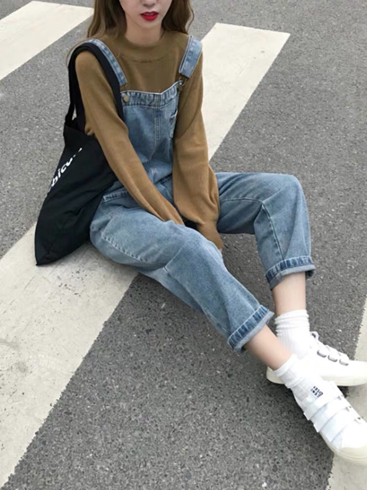 Yếm jean nữ mẫu mới phong cách trẻ trung binstore94 ms733