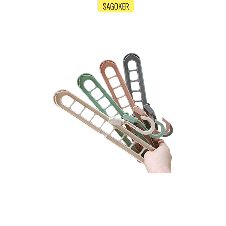 Siêu Phẩm 2021 - Móc treo quần áo đa năng 2 chiều (giao ngẫu nhiên)