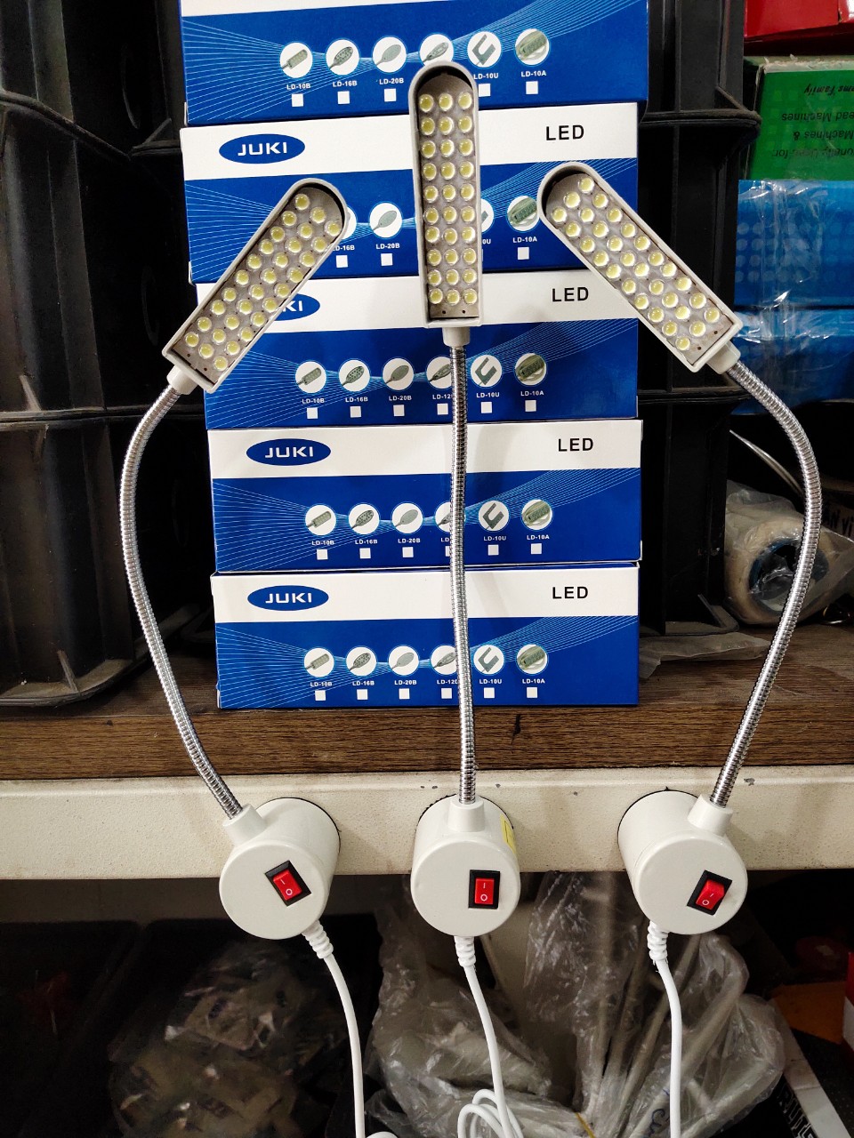 1 bộ đèn led lắp máy may 30 bóng siêu sáng cao cấp