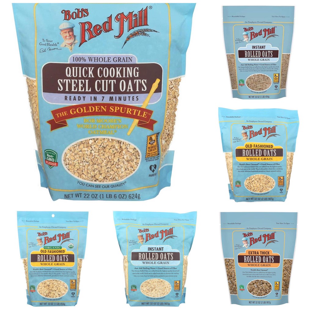 Yến Mạch Cán Dày  BRM BOB'S RED MILL 907GR
