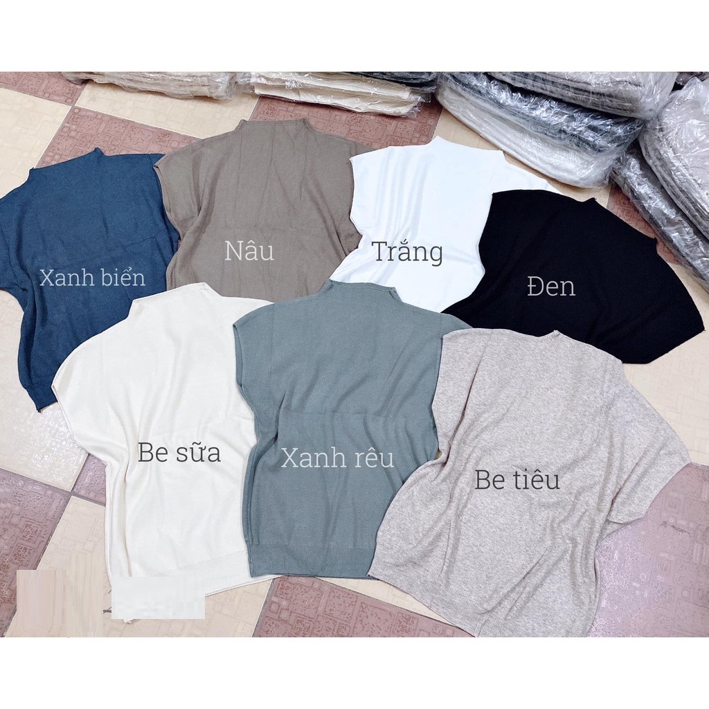 áo len cổ cao - áo len TAY HẾN  tôn da tôn dáng