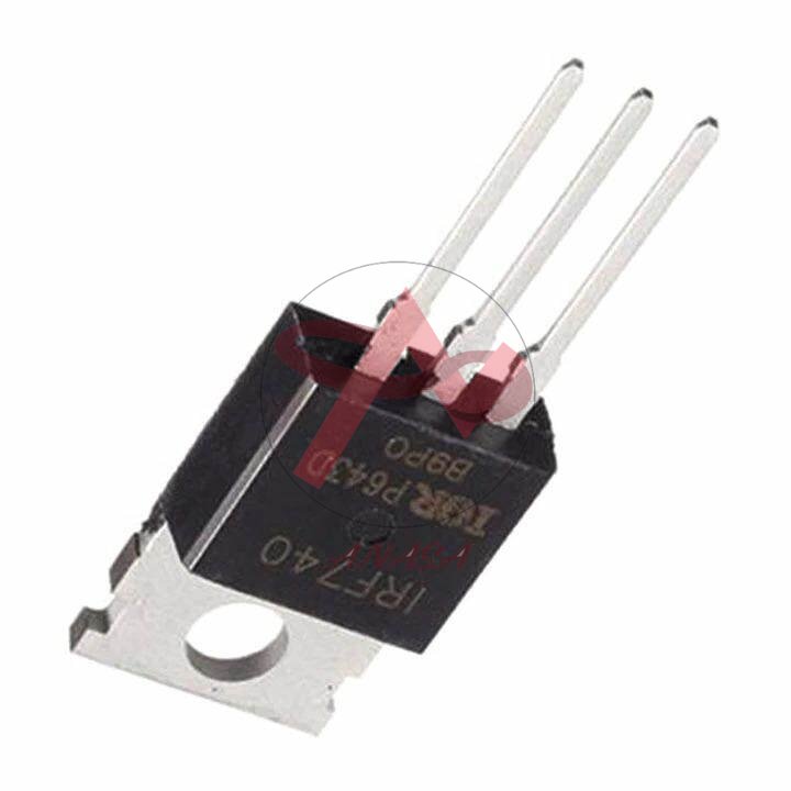 Mosfet IRF740 TO-220 400V 10A (Kênh N)