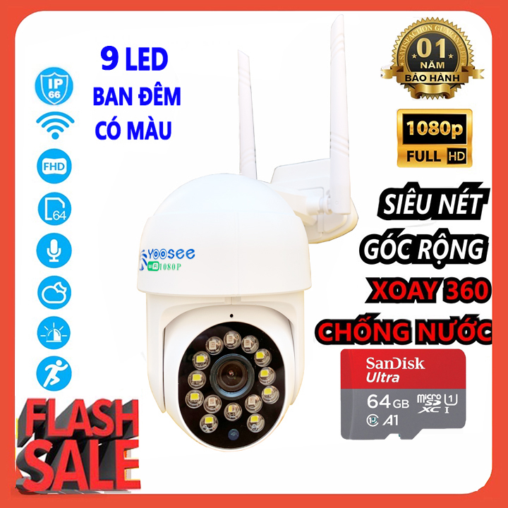 >> BÁO GIÁ CAMERA GIÁM SÁT NGOÀI TRỜI FULL HD CAM CẦU 1080P PTZ , CHỐNG NƯỚC, CÓ HỖ TRỢ ĐÈN HỒNG NGOẠI VÀ 4 ĐÈN LED,HÌNH | Shopee Lazada Sendo Tiki mới nhất 46 Camera Ngoài Trời PTZ MINI Xoay 360° Chống Nước YooSee Full HD 1080P 8 Led Ban Đêm Trợ Sáng Đàm Thoại 2 Chiều Kèm Thẻ Nhớ 64gb