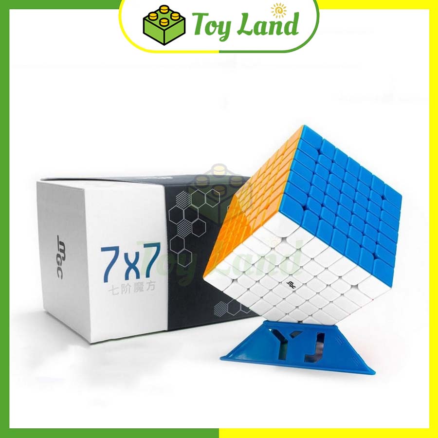 Rubik 7x7 mgc yj có nam châm stickerless rubic 7 tầng 7x7x7 không viền đồ chơi lắp ráp xếp hình