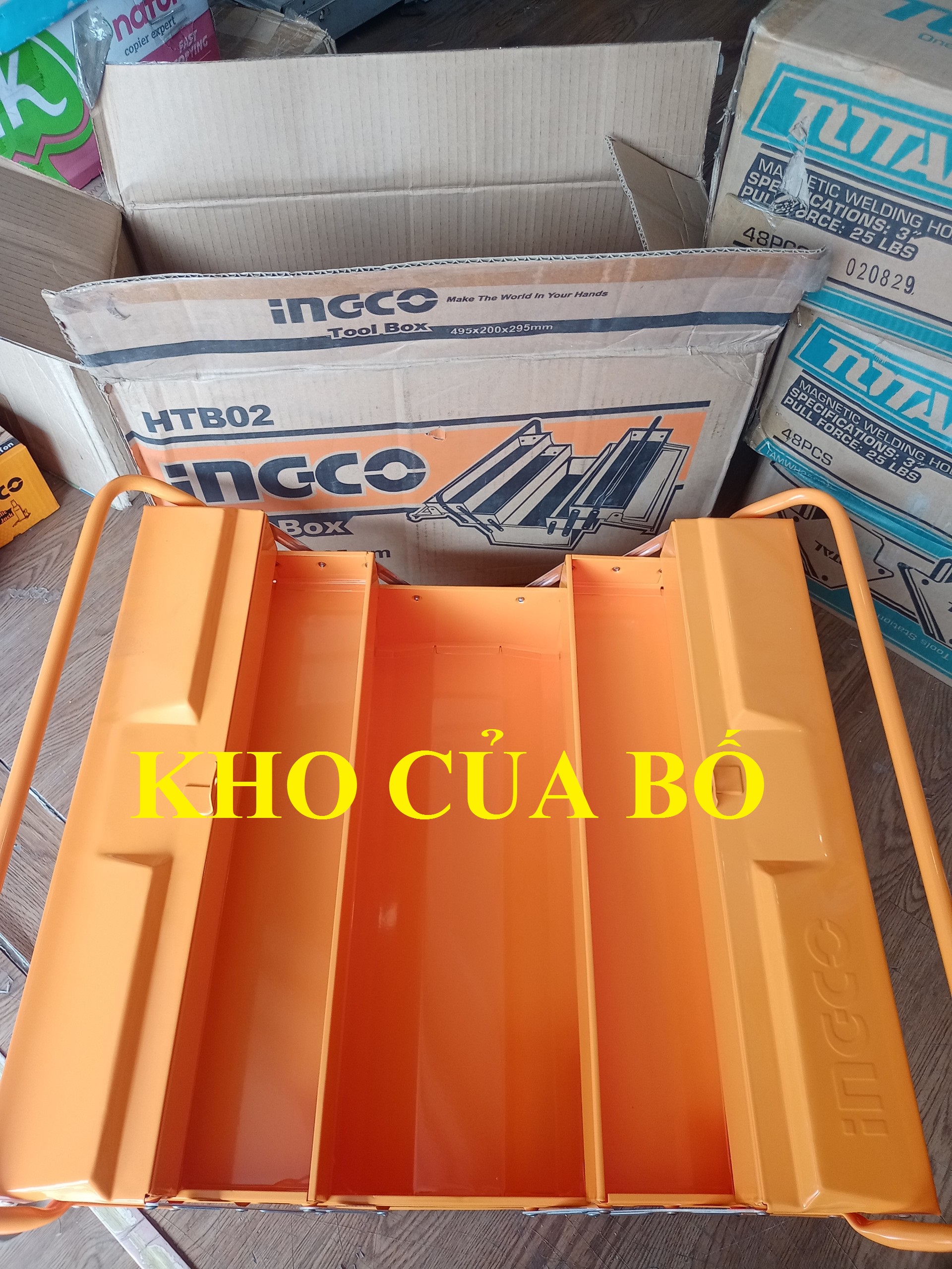 Hộp đựng đồ nghề (495x200x290mm) Ingco HTB02