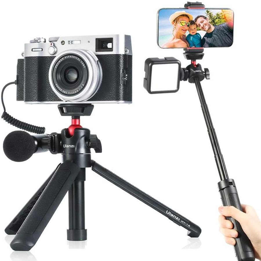 Chân máy Tripod Ulanzi MT-16 cho điện thoại, máy ảnh