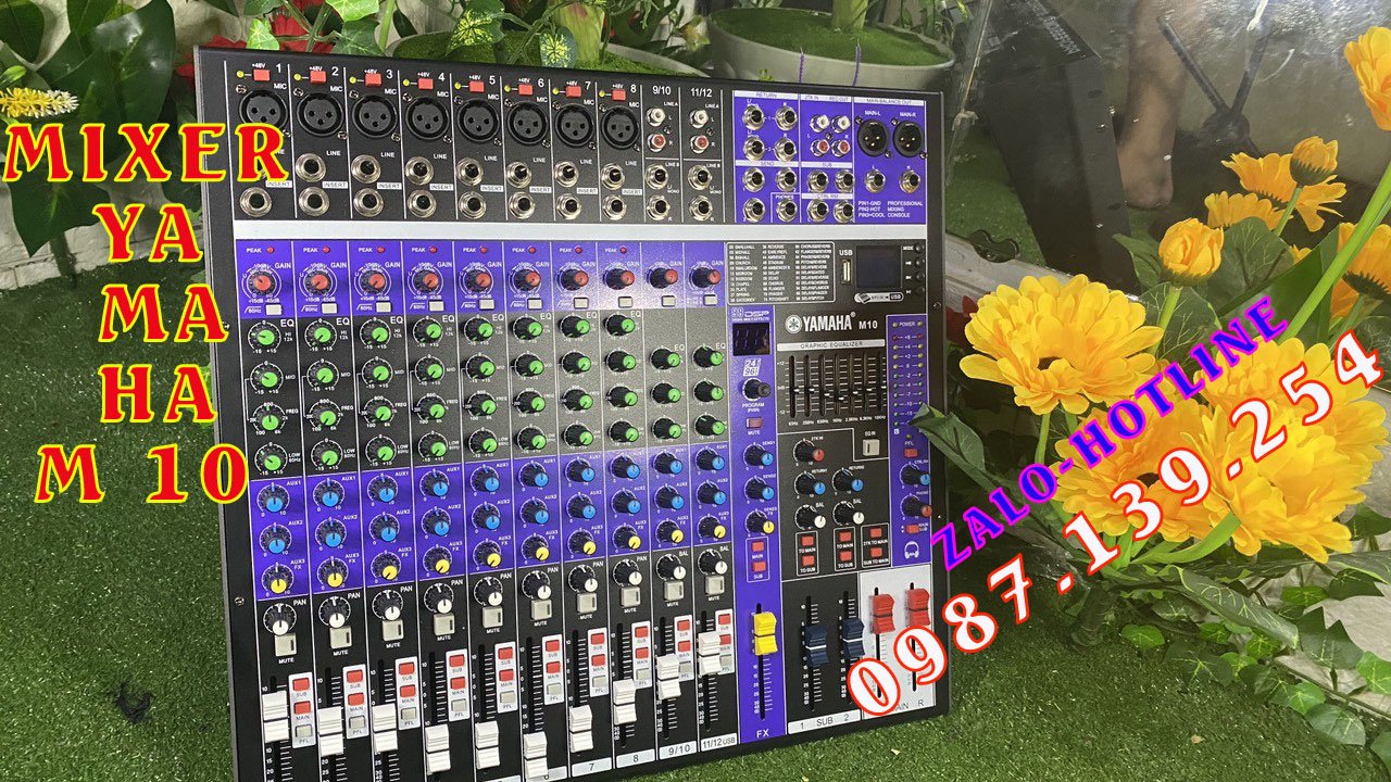 [HCM]✔️ Mixer Yamaha M10 -2021