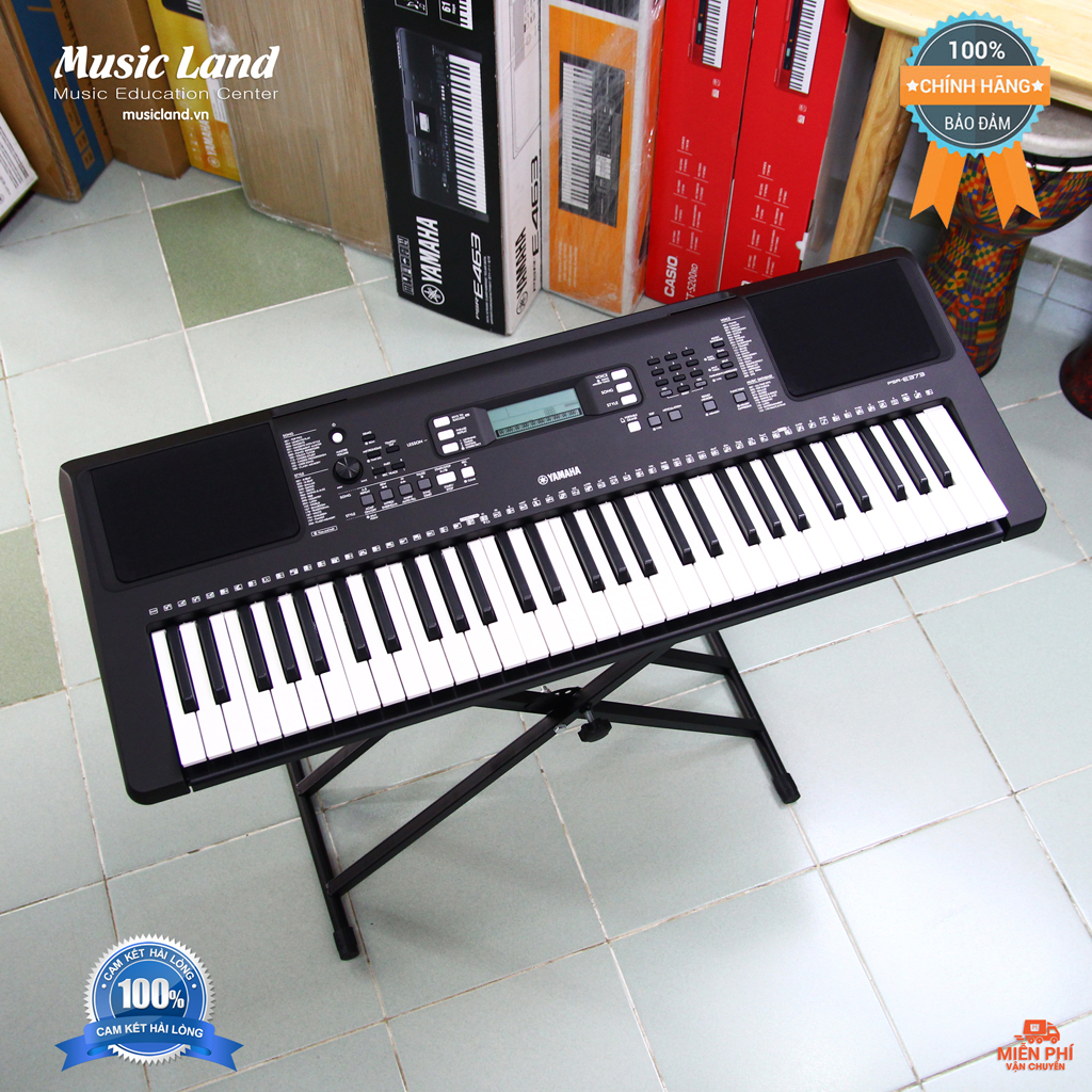 Đàn Organ Yamaha PSR E373 âm thanh cao rõ ràng chất lượng bền dễ sử dụng