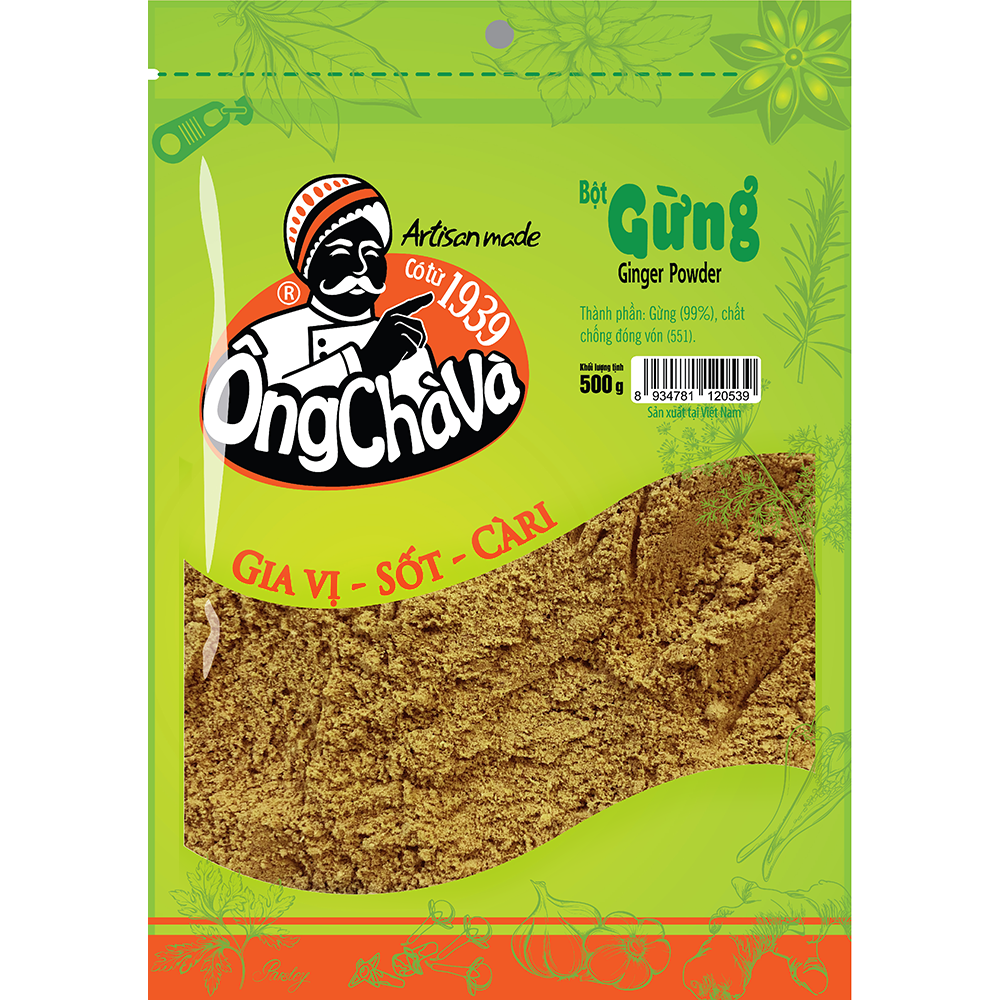 Ong Cha Va Ginger Powder 500g