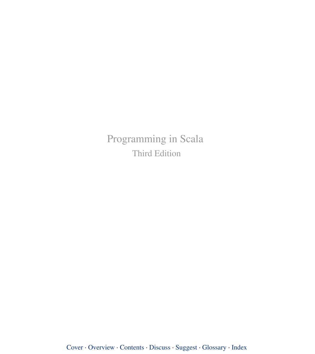 Sách Programming  in Scala Updated for Scala 2.12