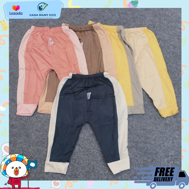 QUẦN DÀI THUN LẠNH CHO BÉ - SIZE 4-14KG
