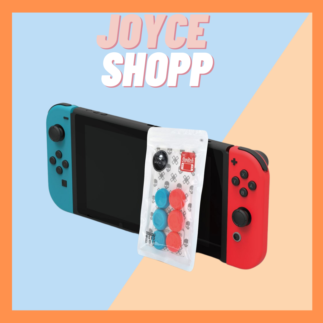 Bộ 6 Núm Bọc Analog Cao Cấp Hãng Skull & Co Cho Joy-Con - Nintendo Switch / Lite