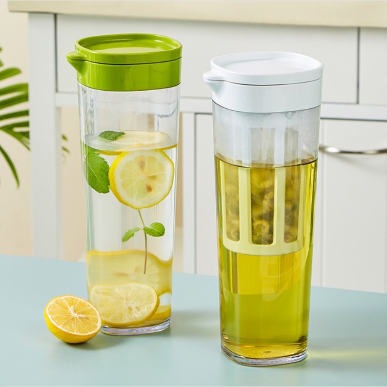 Bình pha cà phê 1100ml Bình cold brew Bình trà ABS Phin pha cafe Coffee maker