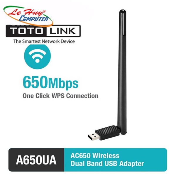 Bảng giá Usb Wi-Fi Băng Tần Kép Ac650 Totolink A650Ua-Tốc Độ Siêu Cao 650Mbps Phong Vũ