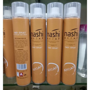 [Chính Hãng] Gôm Xịt Giữ Nếp Dưỡng Tóc Nashi Argan 320ml
