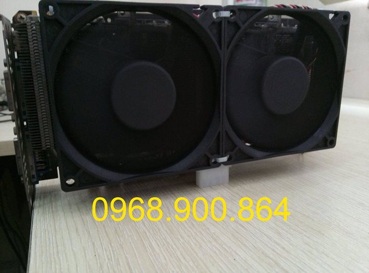 [HCM][FREE SHIP] Combo 02 Fan mod VGA (combo 2 fan vs 1 zac cắm vào vga)