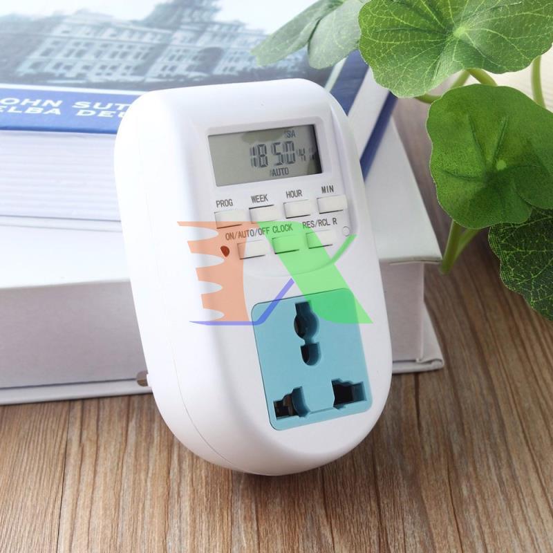 Ổ electronic timer socket al-06 20 modes, power Switch automatic timer multi-purpose 2200W (bh: 1 Đổi 1 in 1 month)
