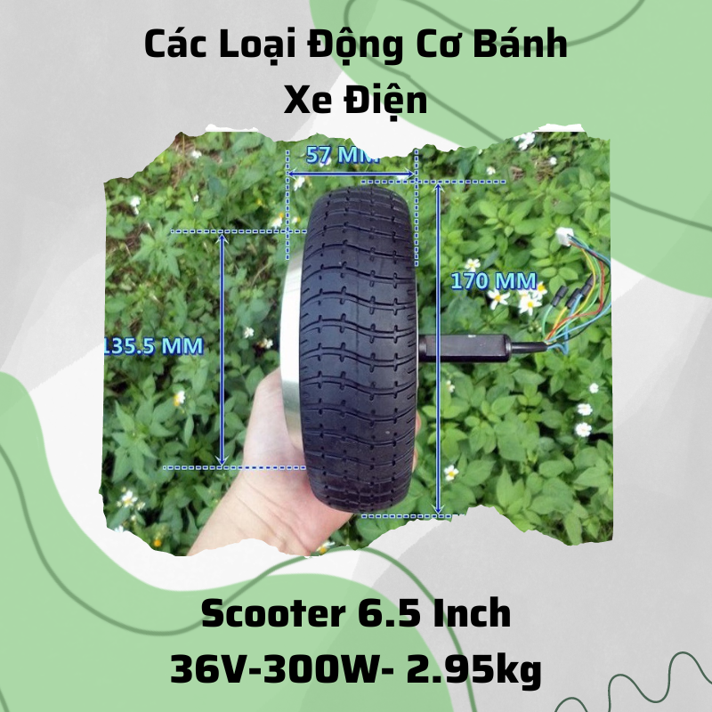 Các Loại Động Cơ Bánh Xe Điện