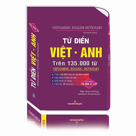 Từ điển Việt - Anh trên 135.000 từ ( bìa cứng )