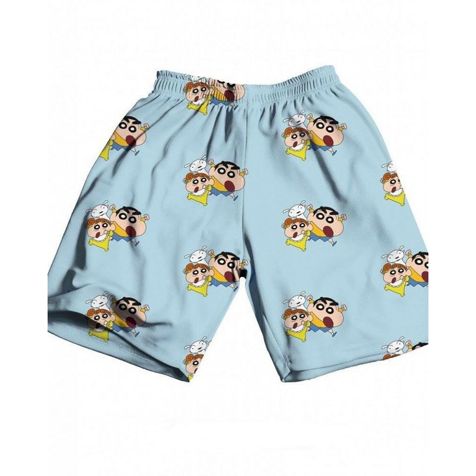 Quần Short Hoạt Hình unisex