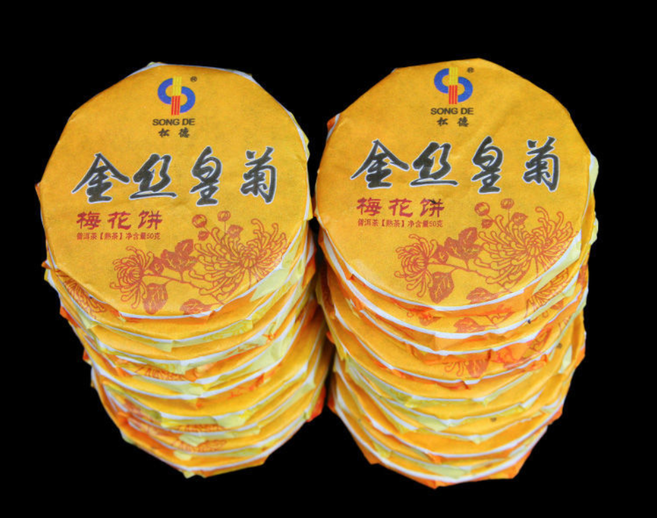 bánh trà phổ nhĩ hoa cúc 50gr
