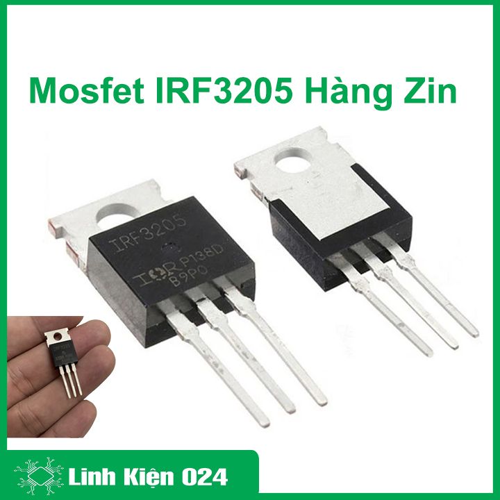 Mosfet irf3205 to-220 hàng zin