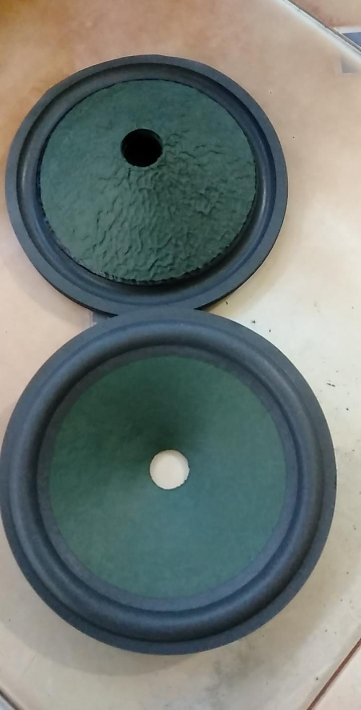 Màng loa bass 20 xanh